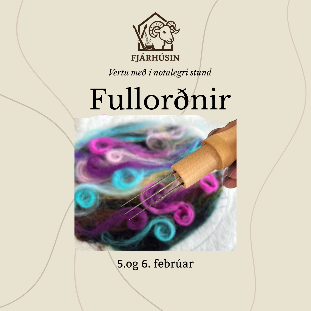 Teiknað með ull - Fullorðnir